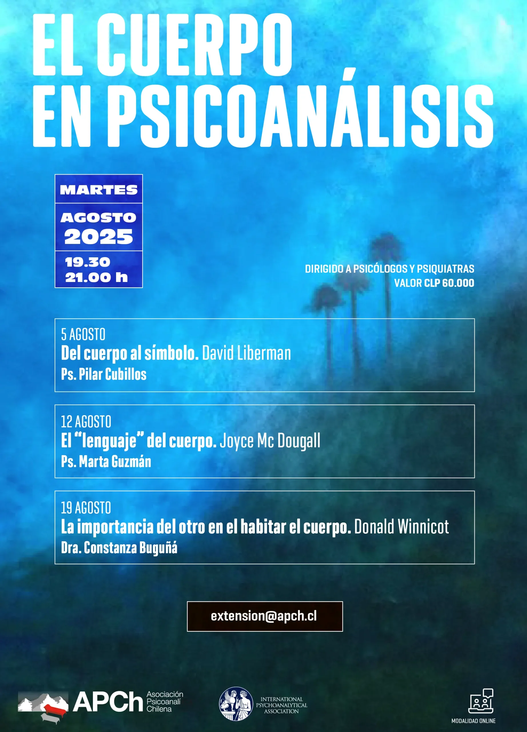 Seminario El Cuerpo en Psicoanálisis - APCh